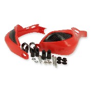 Hand Guards - Red and black for Shineray ATV 150 STE