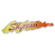 SkyTeam sticker for Skymax (yellow-orange-red)