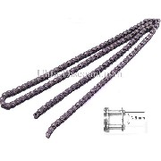 75 Links Reinforced Drive Chain for ATV Pocket Quad (small pitch)