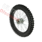 17'' Front Wheel for Dirt Bike AGB30 - Black
