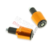 Custom Handlebar End Plugs (type 7) - gold for Racing pocket ZPF