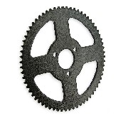 66 Tooth Reinforced Rear Sprocket small pitch