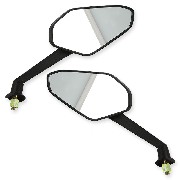 Pair of mirrors for Shineray Spare ATV 350cc