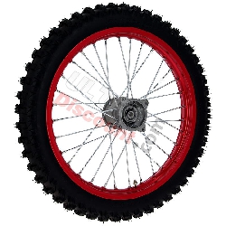 17'' Front Wheel for Dirt Bike AGB30 - Red