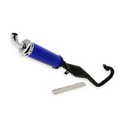Tuning Exhaust for Pocket Supermotard Blue (Type 1)