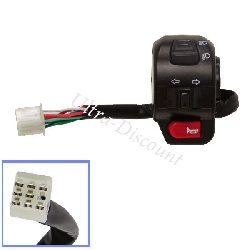 Left Switch Assy for Baotian Scooter BT49QT-11 (type 1)
