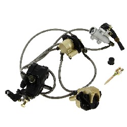 Complete Brake System for ATV Bashan Quad 200cc (BS200S-7)