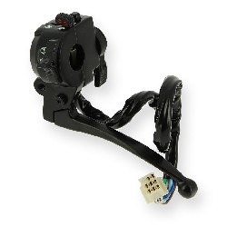 Left Switch Assembly for Bubbly 50cc ~ 125cc - Black