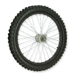 21'' Front Wheel for Dirt Bike AGB30 - Black