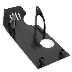 Belly Pan for Dirt Bike with a Starter Motor - Black