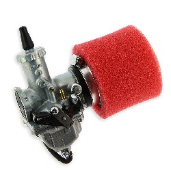 Mikuni 30mm Carburetor + Air Filter (Red) for PBR