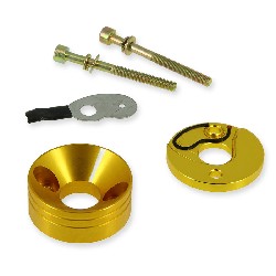 Adapter for 30mm Air Filter + Integrated Choke (Gold) 