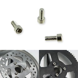 disc and crown fixing screw for Pocket Bike