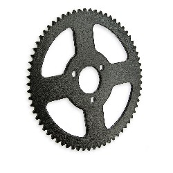 66 Tooth Reinforced Rear Sprocket small for pitch mini ATV