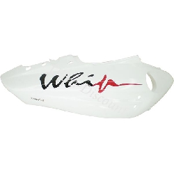 Right Side Fairing for Chinese Scooter (type 2) - White-Red
