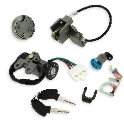 Complete Lock Assy for Chinese Scooter (type 5)