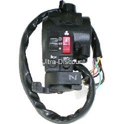 Left Switch Assembly for ATV Bashan Quad 200cc (BS200S-3A)