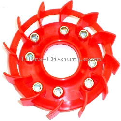 Fan Impeller for Chinese Scooter - Red