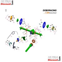 Rear Bridge Assy for ATV Spy Racing 250F3 Bilder 1 Rear Bridge Assy for ATV Spy Racing 250F3 Bilder 1