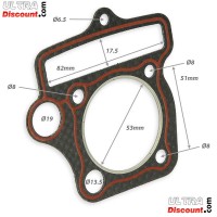 Cylinder Head Gasket 125cc for Dax Skymax Spare Parts Bilder 2