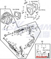 Arm Rocker Assy 50-125cc for T-rex Skyteam Bilder 1