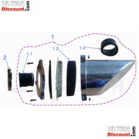 Inlet Tube Air Cleaner for Bubbly Skyteam Bilder 1