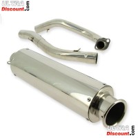 Exhaust chrome for Monkey Gorilla 125cc