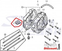 Oil Pump  Screen for engines 50-125cc for Dax Skyteam