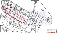 Main Shaft for engine 125cc for Spare Parts Trex Skyteam Bilder 1