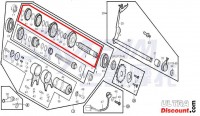 Counter Shaft for engine 125cc for Dax Skyteam Bilder 1
