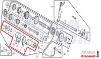 Gear Shift Drum engine 125cc for Dax Skyteam