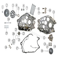 Magneto-Flywheel for ATV Shineray Quad 300cc STE - ST-4E