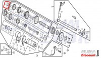 Bearing for counter shaft for engine 125cc for Dax Skyteam