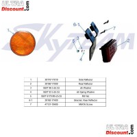 Rear reflector bracket for SSkyteam Skymax Bilder 1
