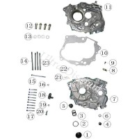 Pressing Pin Assembly for ATV Shineray Racing Quad 250cc STXE