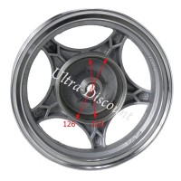 Rear Aluminum Rim for Baotian Scooter BT49QT-9 Bilder 3