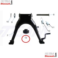 Center stand rubber for Dax Skymax Skyteam Bilder 1