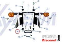 Silent block headlight support for Skyteam PBR Bilder 1