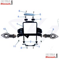 headlight support plate for Skyteam Cobra