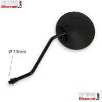 Pair of mirrors BLACK for PBR Skyteam ZB Honda Spare (Black edition Ø10) Bilder 1