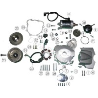 Transmission Gear for ATV Shineray Quad 250cc STXE (57 Tooth)