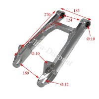 Aluminium Custom Swing Arm for Monkey - Gorilla - (+4cm)