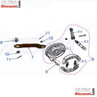 Linking plate Drum Arm for Skymax 50cc ~ 125cc