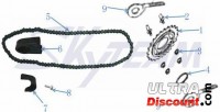 Mounting Stud for Rear Sprocket Skyteam ACE Bilder 1