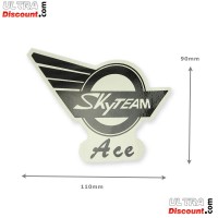 SkyTeam Ace sticker for Ace tank (right)