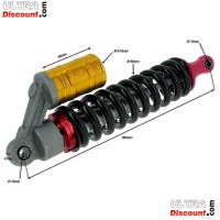 Front Gas Shock Absorber 355mm for Parts Bashan 250cc BS250AS-43