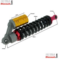 Front Gas Shock Absorber 355mm for Parts Bashan 250cc BS250AS-43 Bilder 1