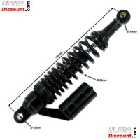 Pair of Custom Rear Gas Shock Absorbers for Dax - Black Bilder 1