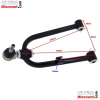 Upper Left Suspension Arm for ATV Shineray Shineray 200 ST-6A Bilder 1