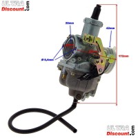 30mm carburetor PZ30 for Shineray 250cc (type2) Bilder 2